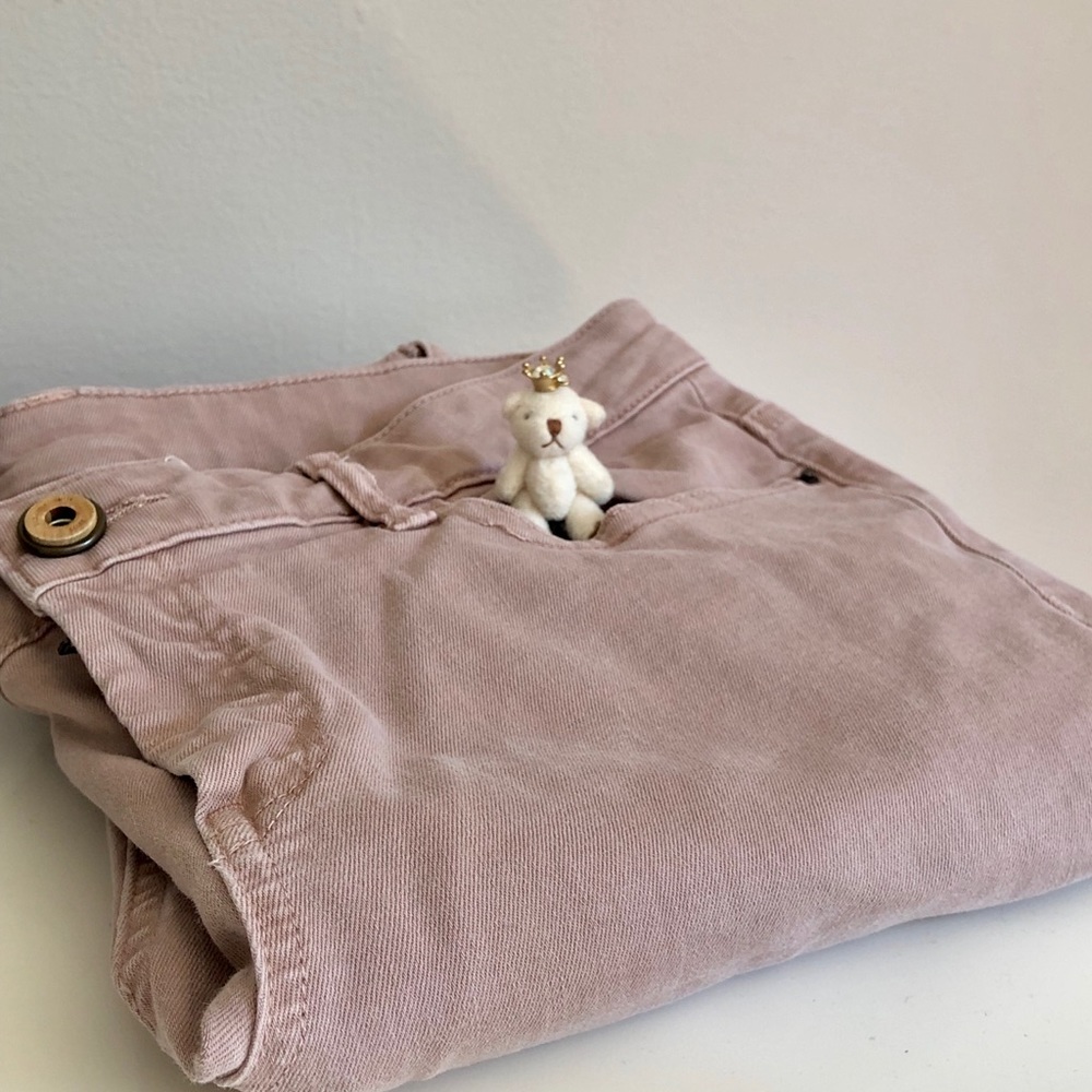 SOLD - Zara blush pink stretchable jeans